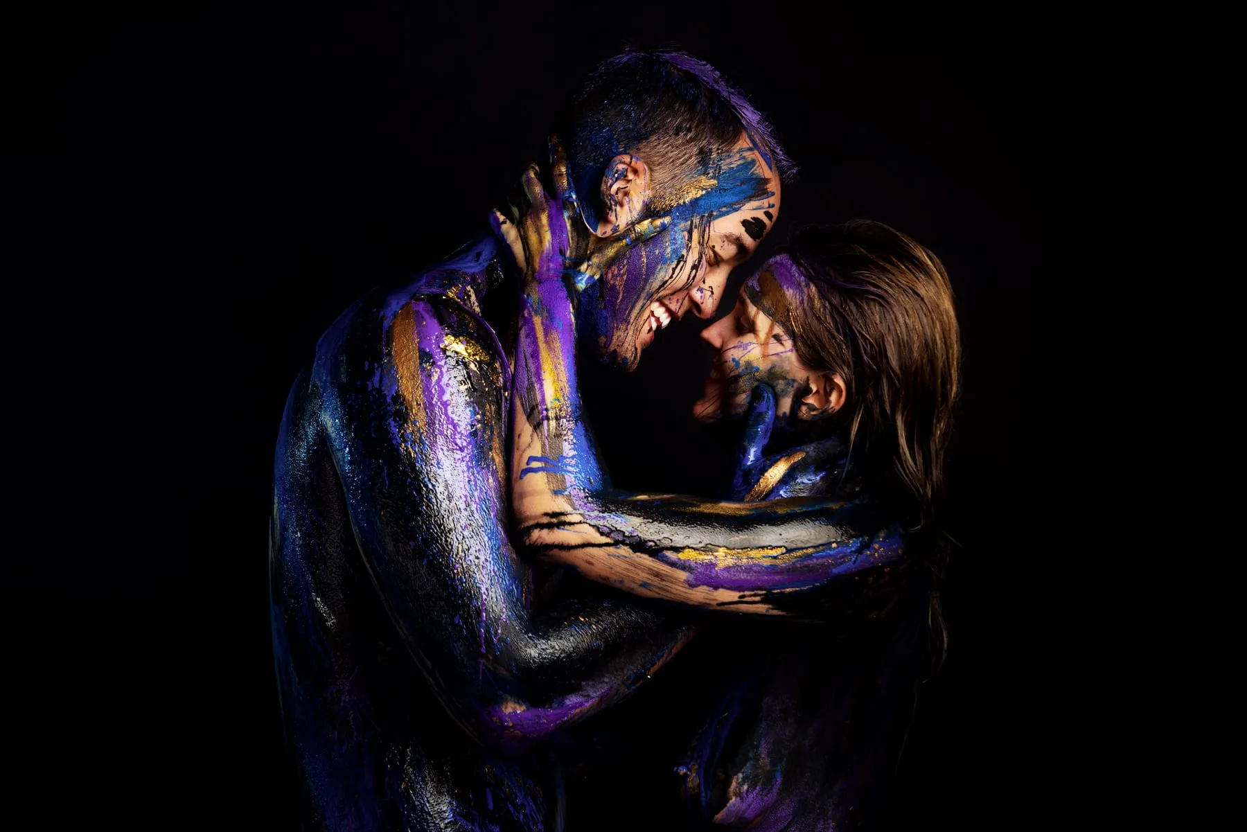 Bodypainting expressiv