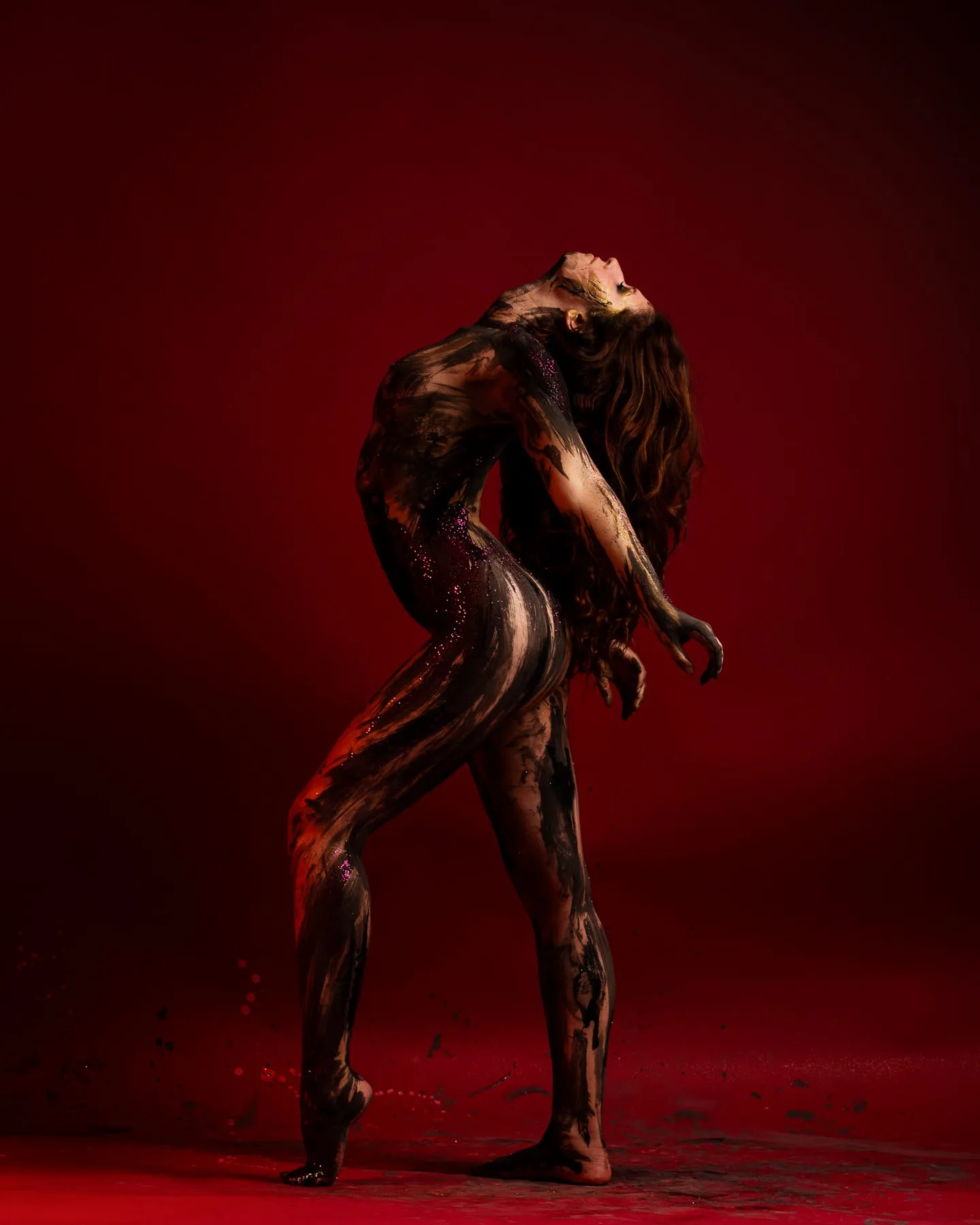 Bodypainting-Komposition