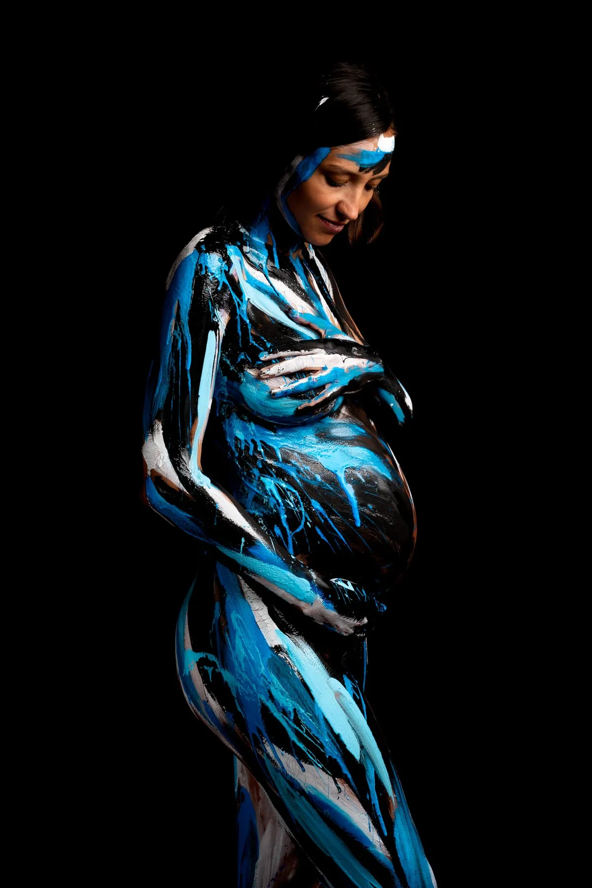Schwangerschaft, Babybauch-Bodypainting