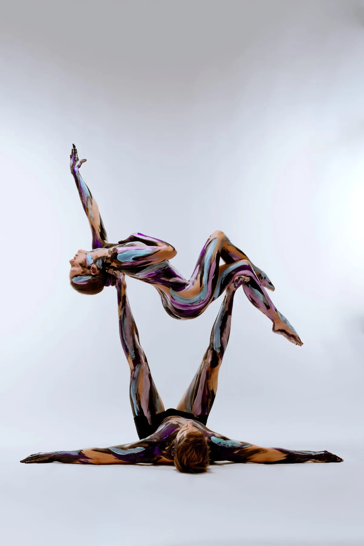 Bodypainting-Kunstwerk