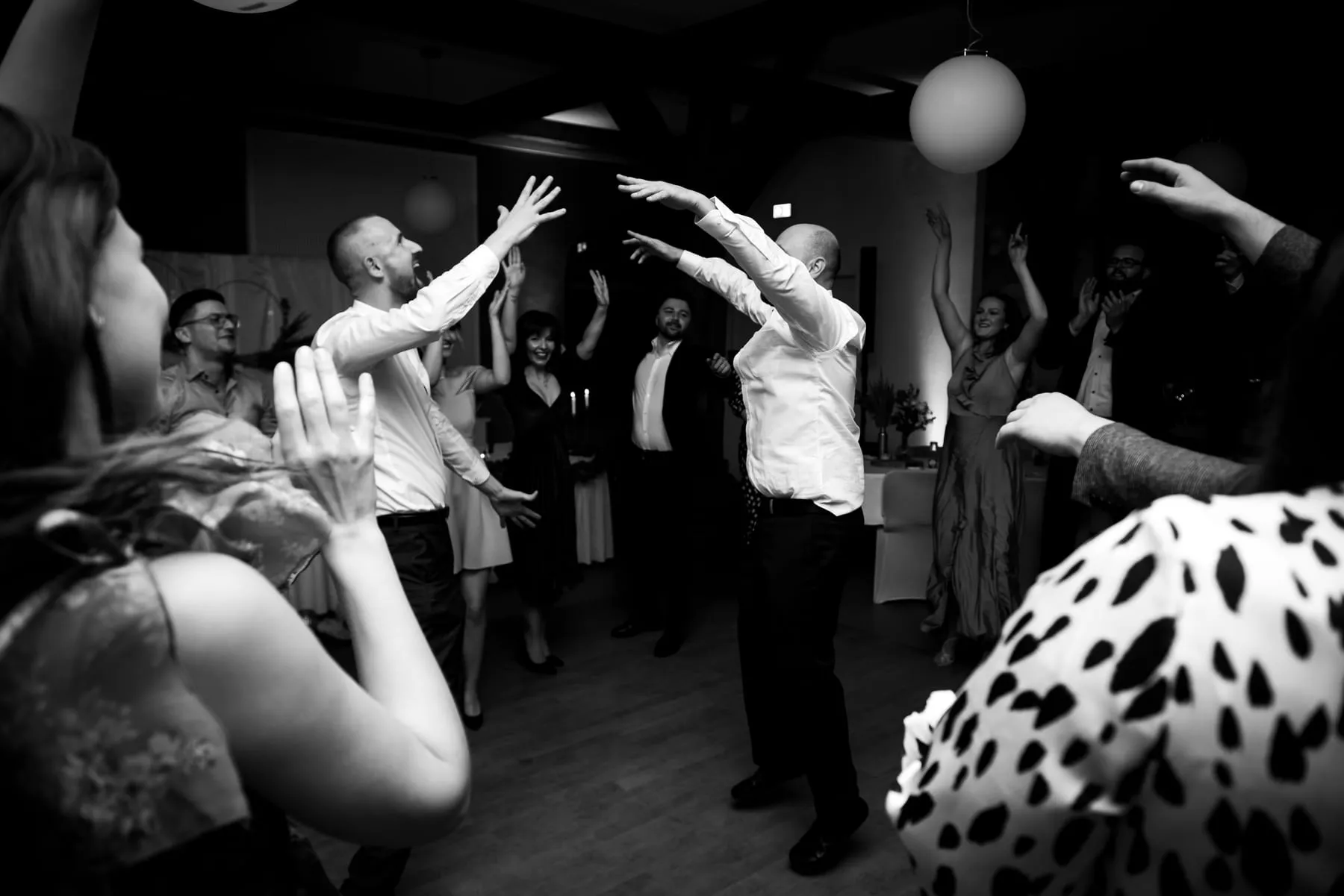 Hochzeit, Feier auf der Tanzfläche