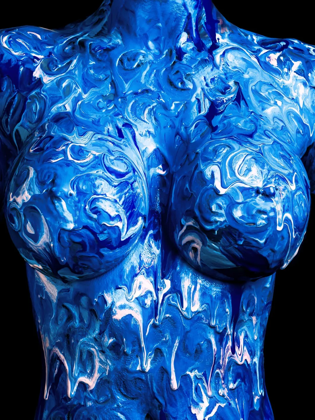 Kunstdruck „Midnight Blue“